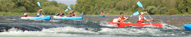 Descente de la Rivire d'Ain en Cano-kayak